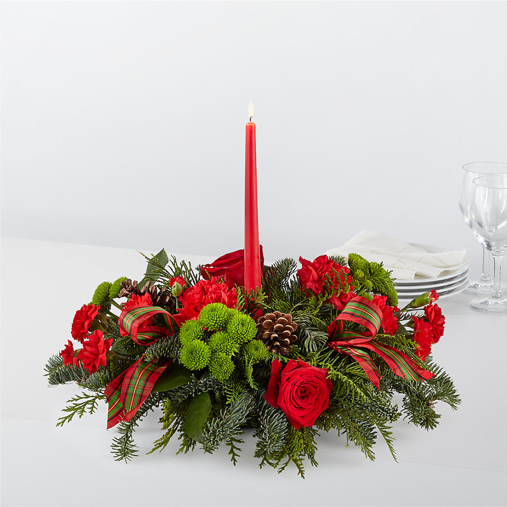 By the Candlelight Centerpiece – ANTOSZYK'S GARDEN CENTER & FLORIST SHOP, Butler PA