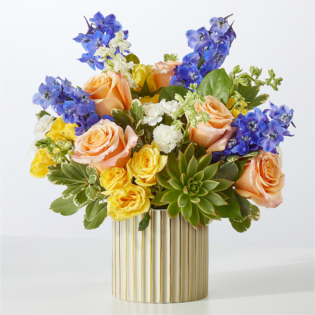 Cobalt Reverie Bouquet – ANTOSZYK'S GARDEN CENTER & FLORIST SHOP, Butler PA