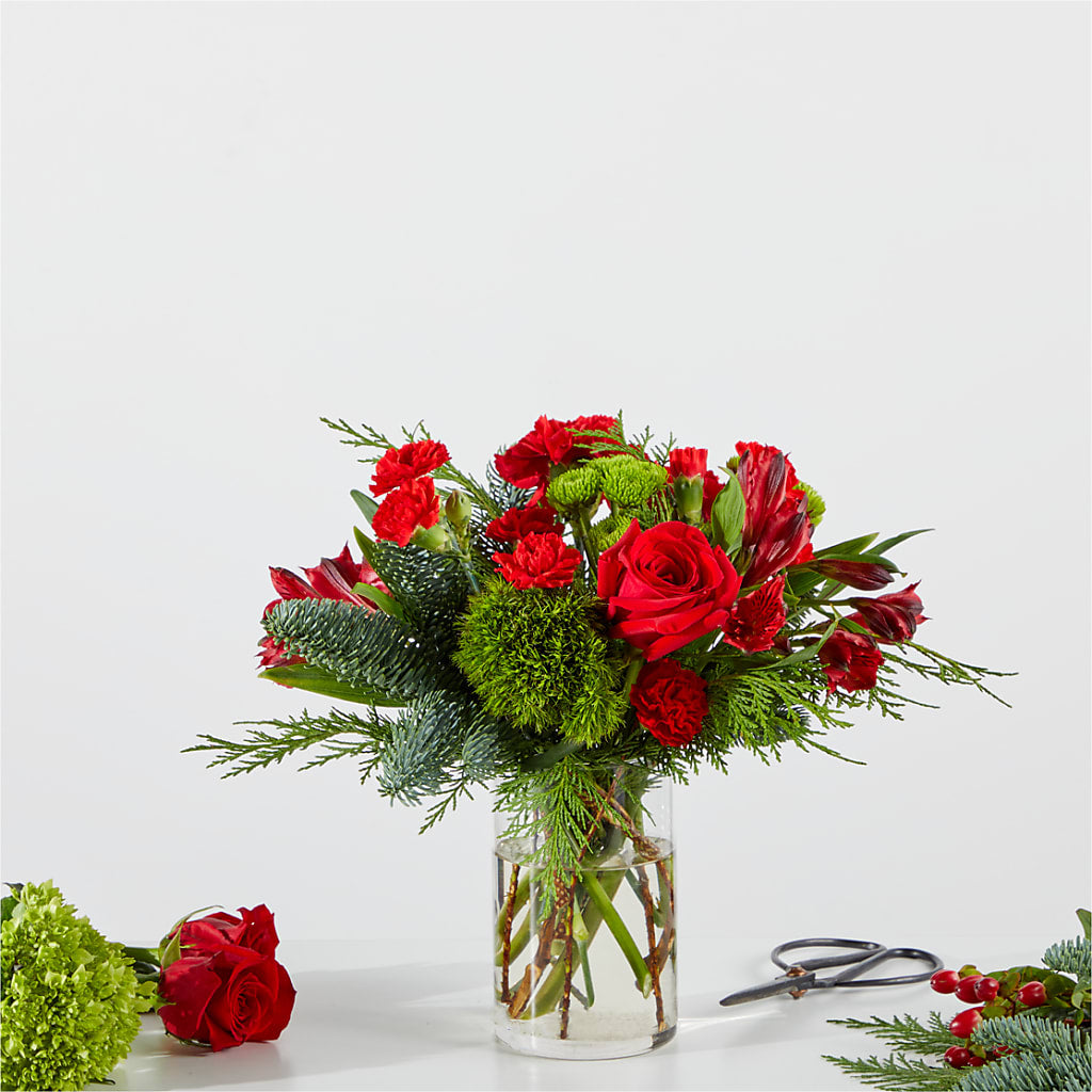Merry Moment Bouquet – A Florist Original – ANTOSZYK'S GARDEN CENTER & FLORIST SHOP, Butler PA