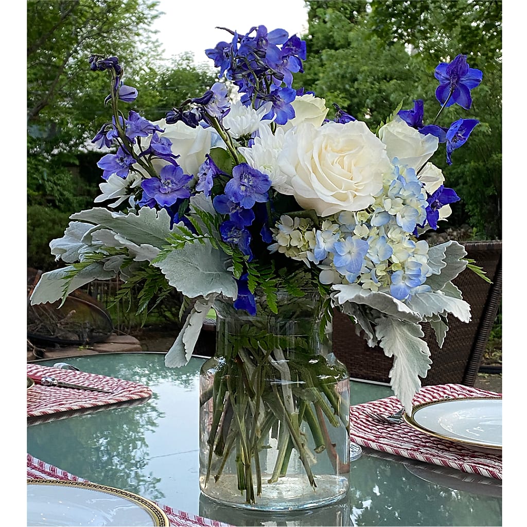 Clear Skies Bouquet – ANTOSZYK'S GARDEN CENTER & FLORIST SHOP, Butler PA