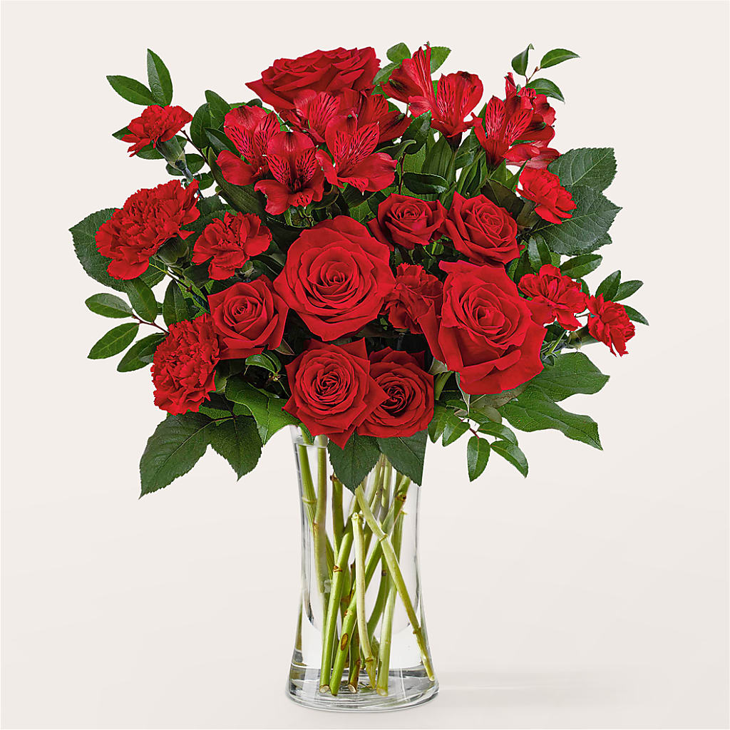 Brilliant Ruby Bouquet – ANTOSZYK'S GARDEN CENTER & FLORIST SHOP, Butler PA