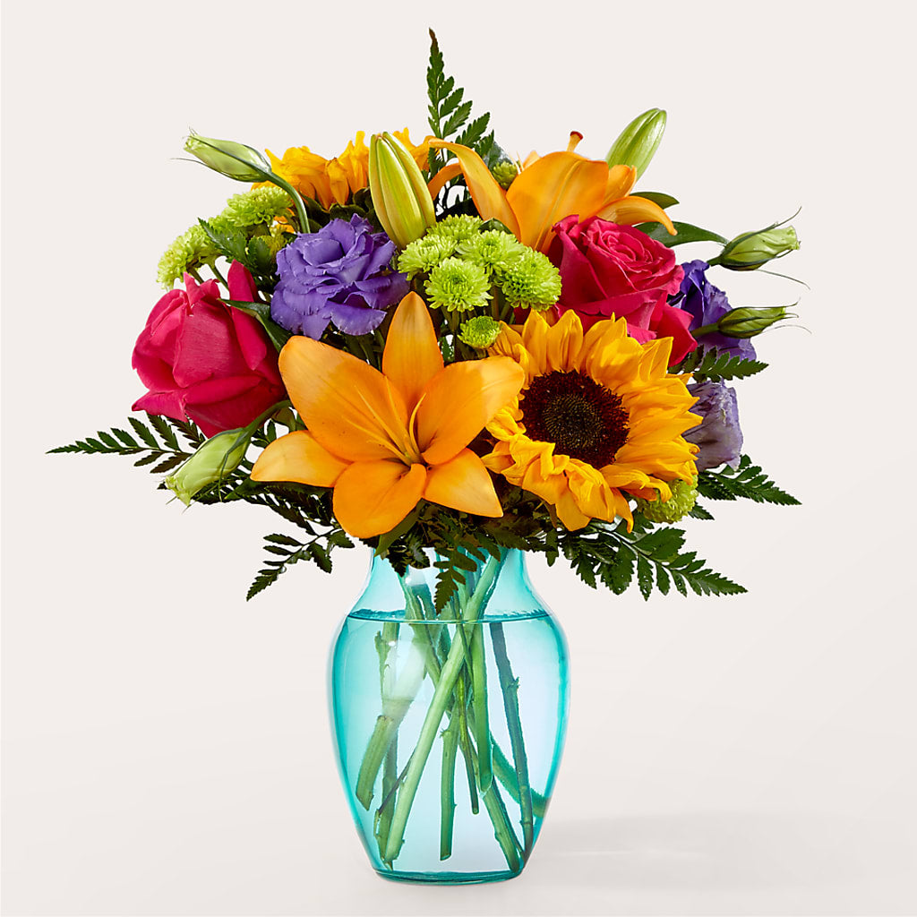 Double Rainbow Bouquet – ANTOSZYK'S GARDEN CENTER & FLORIST SHOP, Butler PA