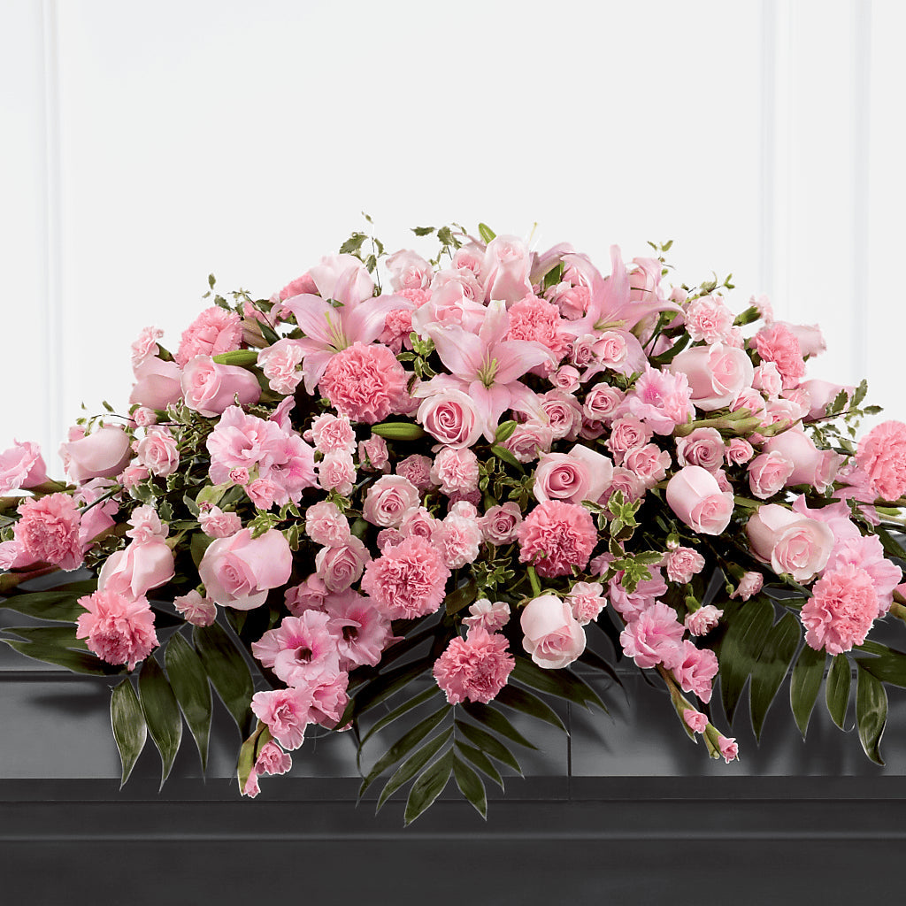 Garden of Comfort Casket Spray (Standard) – ANTOSZYK'S GARDEN CENTER & FLORIST SHOP, Butler PA