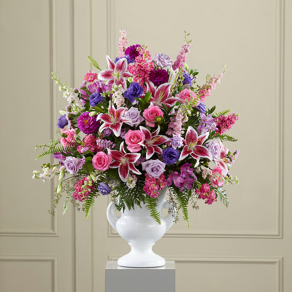 Peaceful Tribute Arrangement – ANTOSZYK'S GARDEN CENTER & FLORIST SHOP, Butler PA