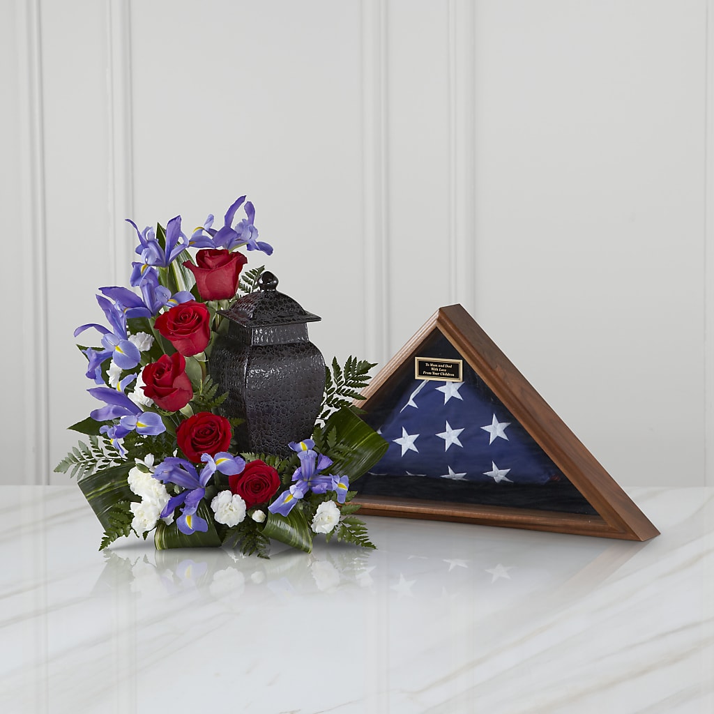Patriotic Tribute Arrangement – ANTOSZYK'S GARDEN CENTER & FLORIST SHOP, Butler PA