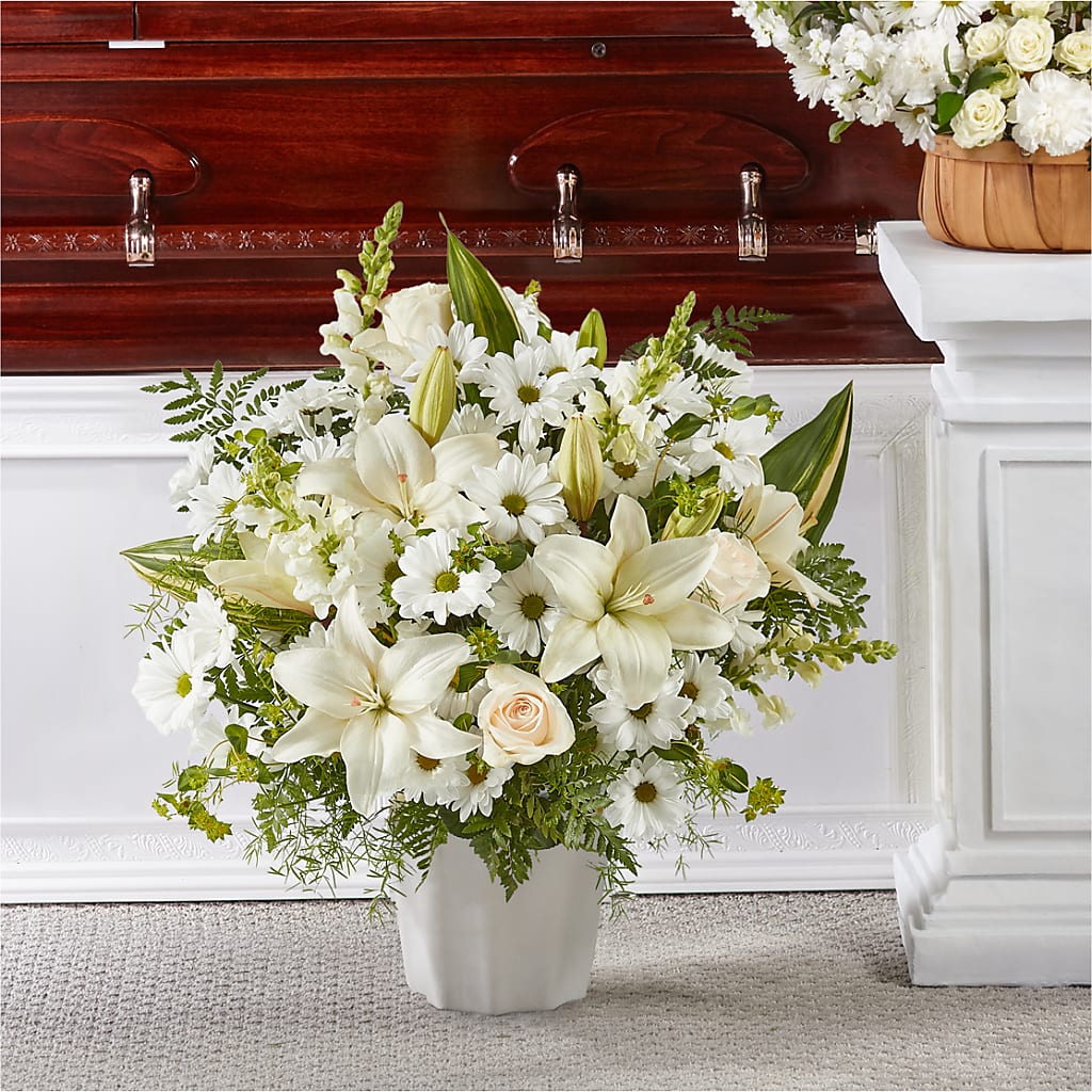 Thoughts of Tranquility Floor Basket – ANTOSZYK'S GARDEN CENTER & FLORIST SHOP, Butler PA
