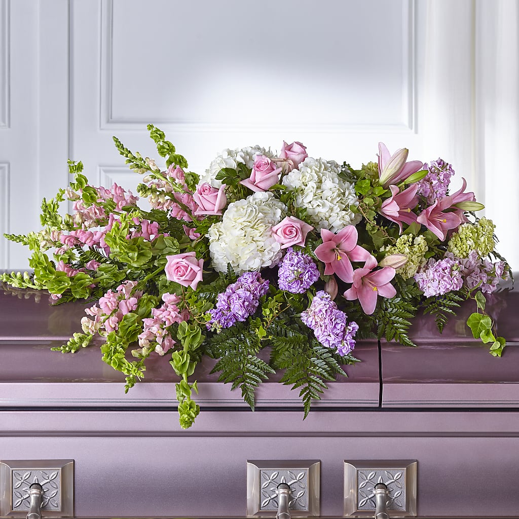 Life's Gratitude Casket Spray – ANTOSZYK'S GARDEN CENTER & FLORIST SHOP, Butler PA