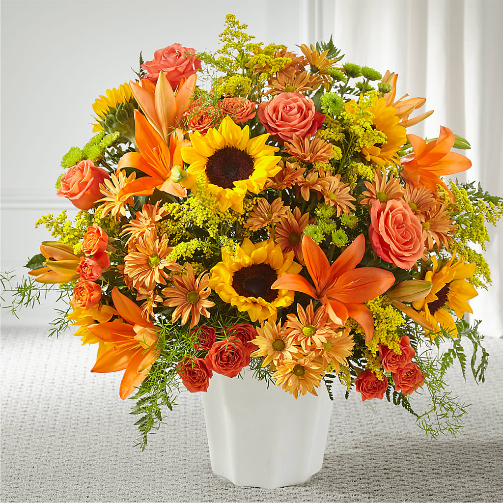 Harvest Thoughts Floor Basket – ANTOSZYK'S GARDEN CENTER & FLORIST SHOP, Butler PA