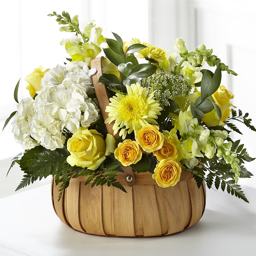 Rustic Remembrance Basket – ANTOSZYK'S GARDEN CENTER & FLORIST SHOP, Butler PA