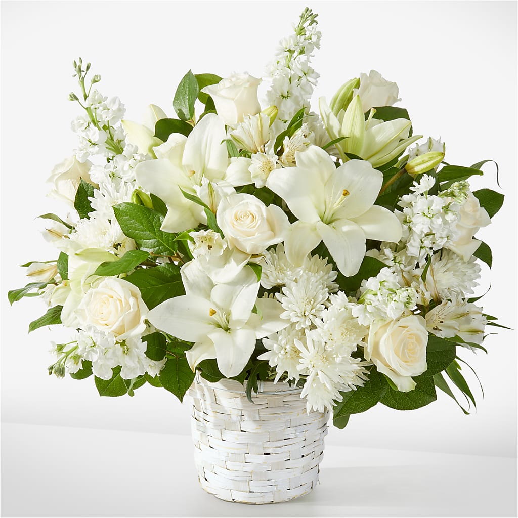 Peaceful Reflections Arrangement – ANTOSZYK'S GARDEN CENTER & FLORIST SHOP, Butler PA