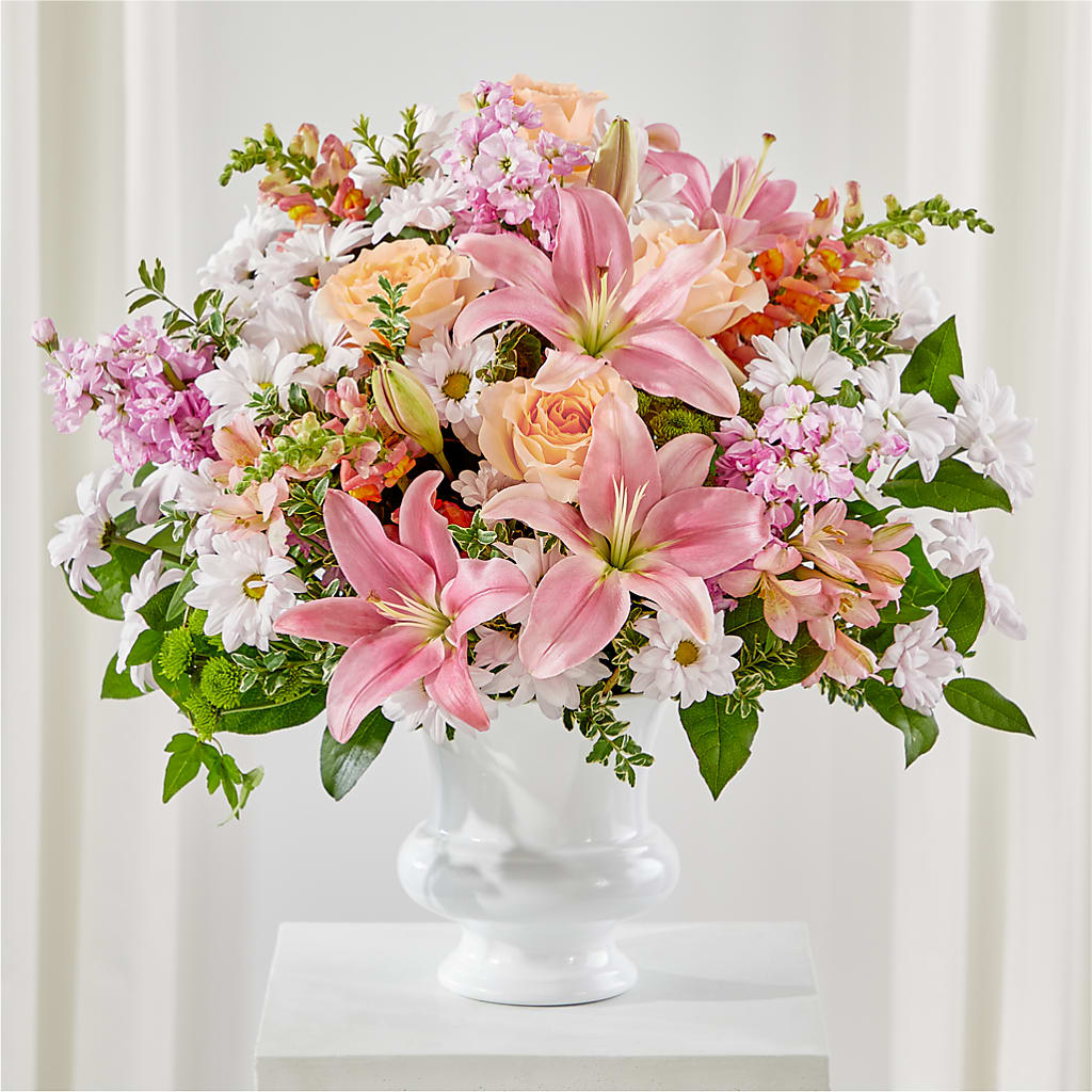 Heartfelt Gesture Urn Arrangement – ANTOSZYK'S GARDEN CENTER & FLORIST SHOP, Butler PA