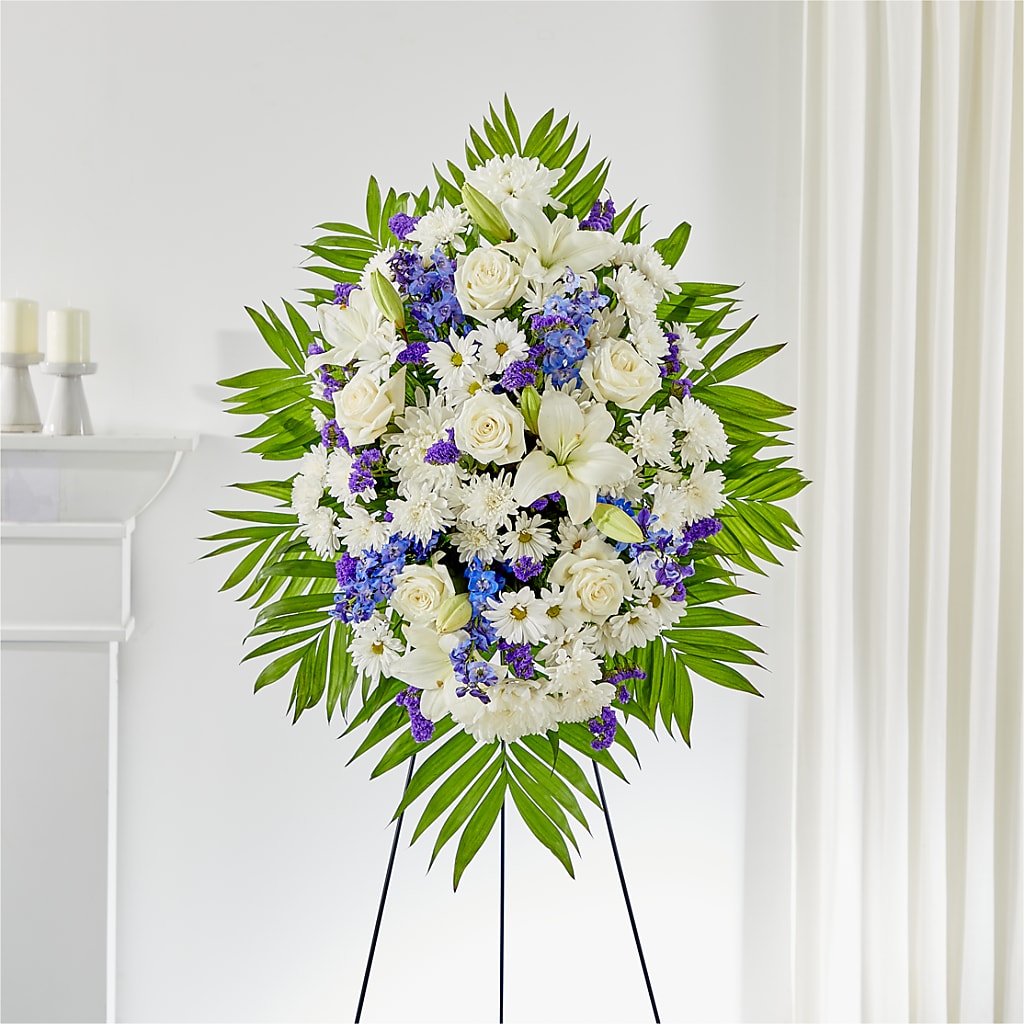 At Rest Standing Spray – ANTOSZYK'S GARDEN CENTER & FLORIST SHOP, Butler PA