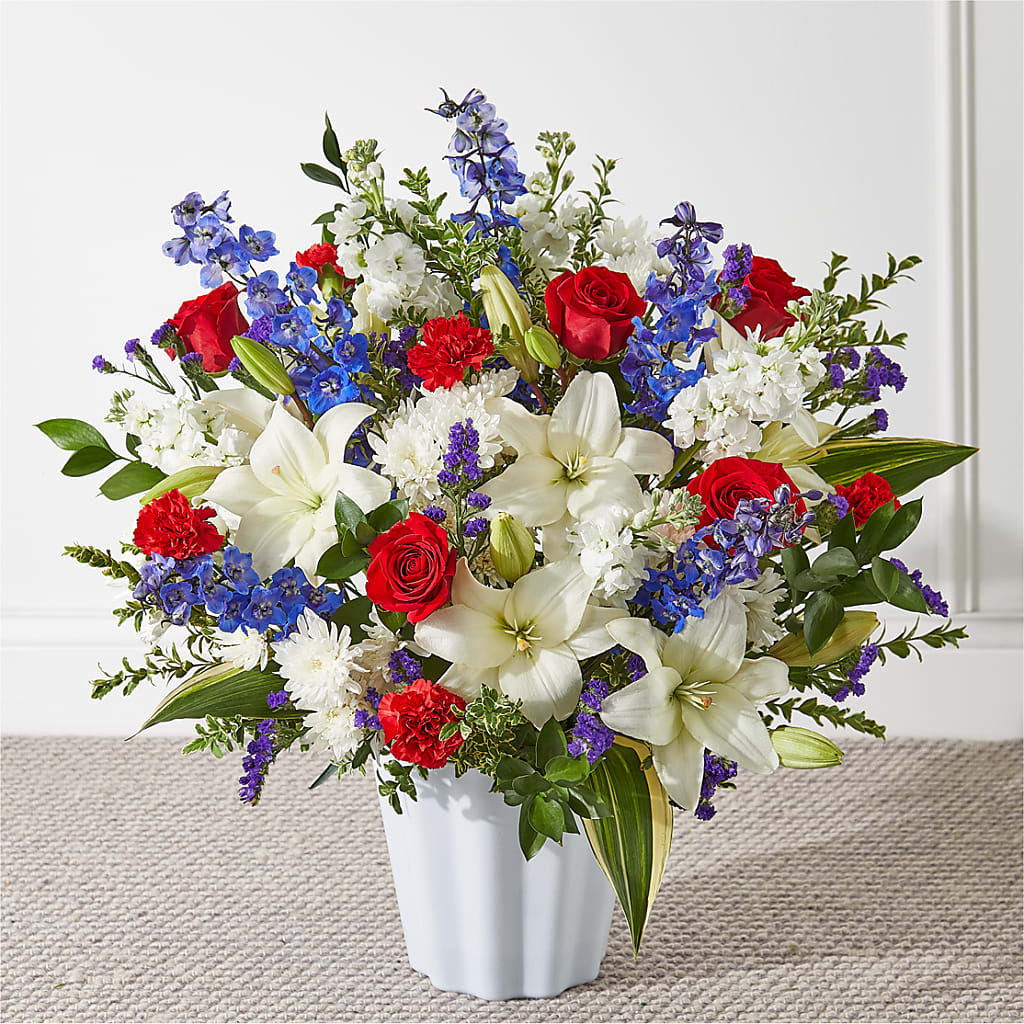 Consoled Floor Basket – ANTOSZYK'S GARDEN CENTER & FLORIST SHOP, Butler PA