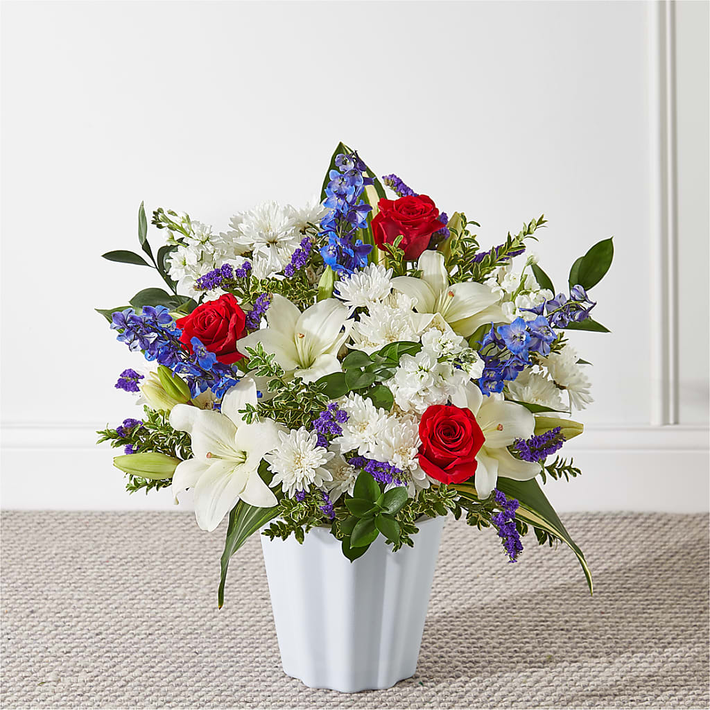 Consoled Floor Basket – ANTOSZYK'S GARDEN CENTER & FLORIST SHOP, Butler PA