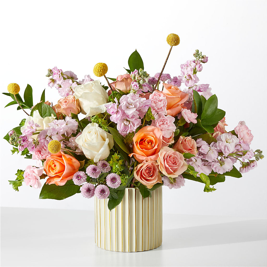 French Market Bouquet with Ivory Vase – ANTOSZYK'S GARDEN CENTER & FLORIST SHOP, Butler PA