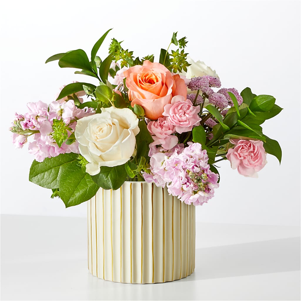 French Market Bouquet with Ivory Vase – ANTOSZYK'S GARDEN CENTER & FLORIST SHOP, Butler PA