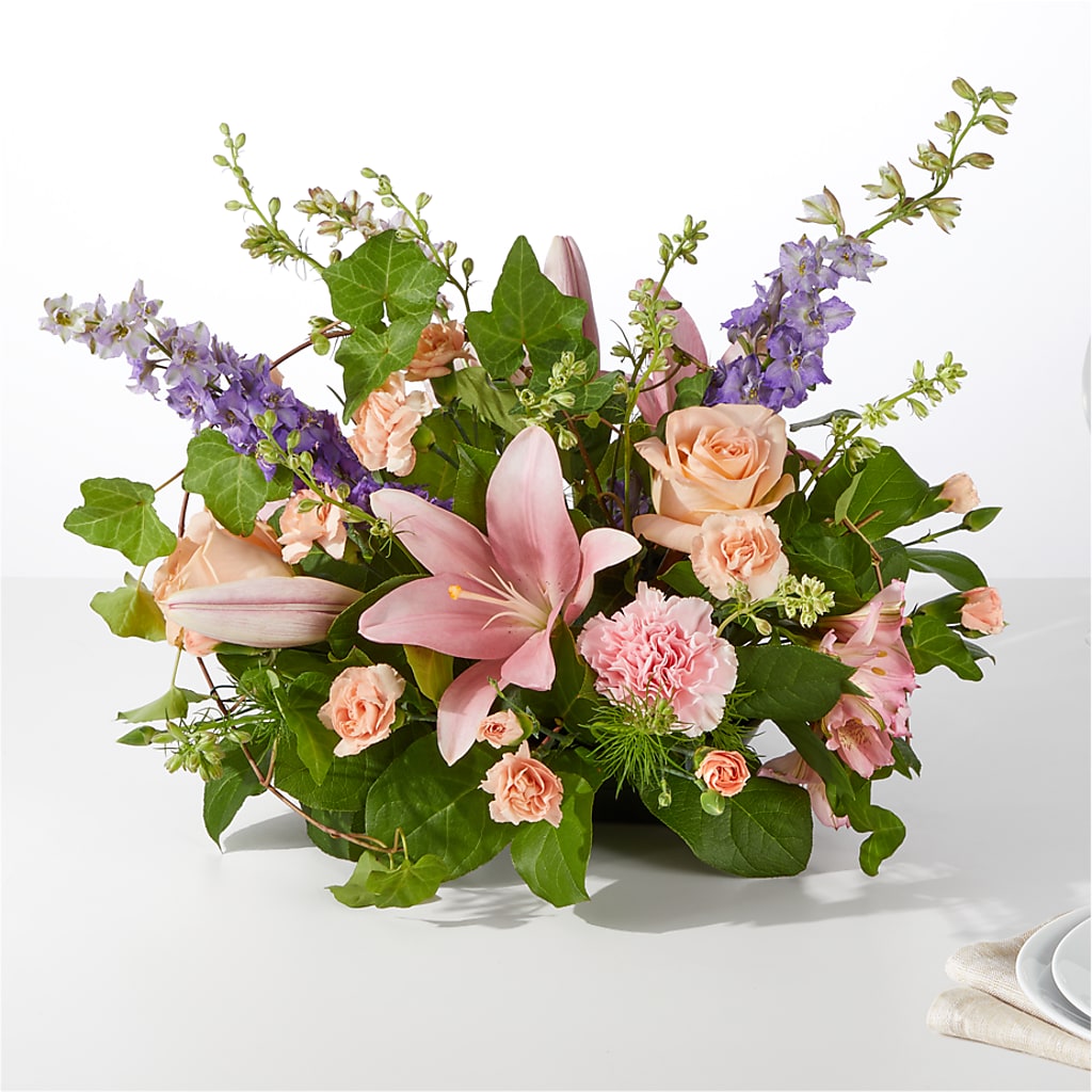 Blossom Time Centerpiece – ANTOSZYK'S GARDEN CENTER & FLORIST SHOP, Butler PA