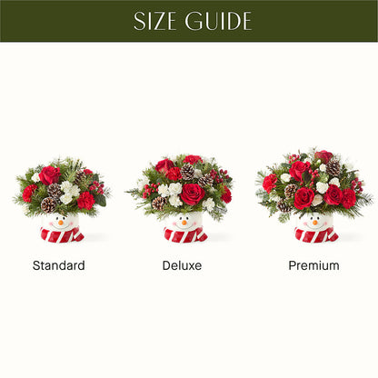 Jolly Snowman Bouquet – ANTOSZYK'S GARDEN CENTER & FLORIST SHOP, Butler PA