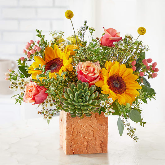 Sunflower Season Bouquet – ANTOSZYK'S GARDEN CENTER & FLORIST SHOP, Butler PA