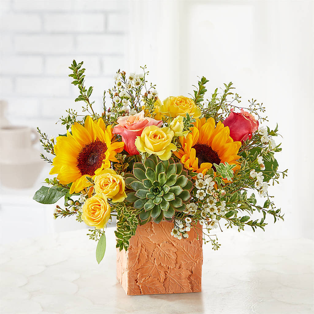 Sunflower Season Bouquet – ANTOSZYK'S GARDEN CENTER & FLORIST SHOP, Butler PA