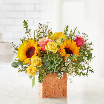 Sunflower Season Bouquet – ANTOSZYK'S GARDEN CENTER & FLORIST SHOP, Butler PA