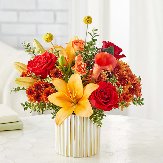 Scarlet Skies Bouquet – ANTOSZYK'S GARDEN CENTER & FLORIST SHOP, Butler PA