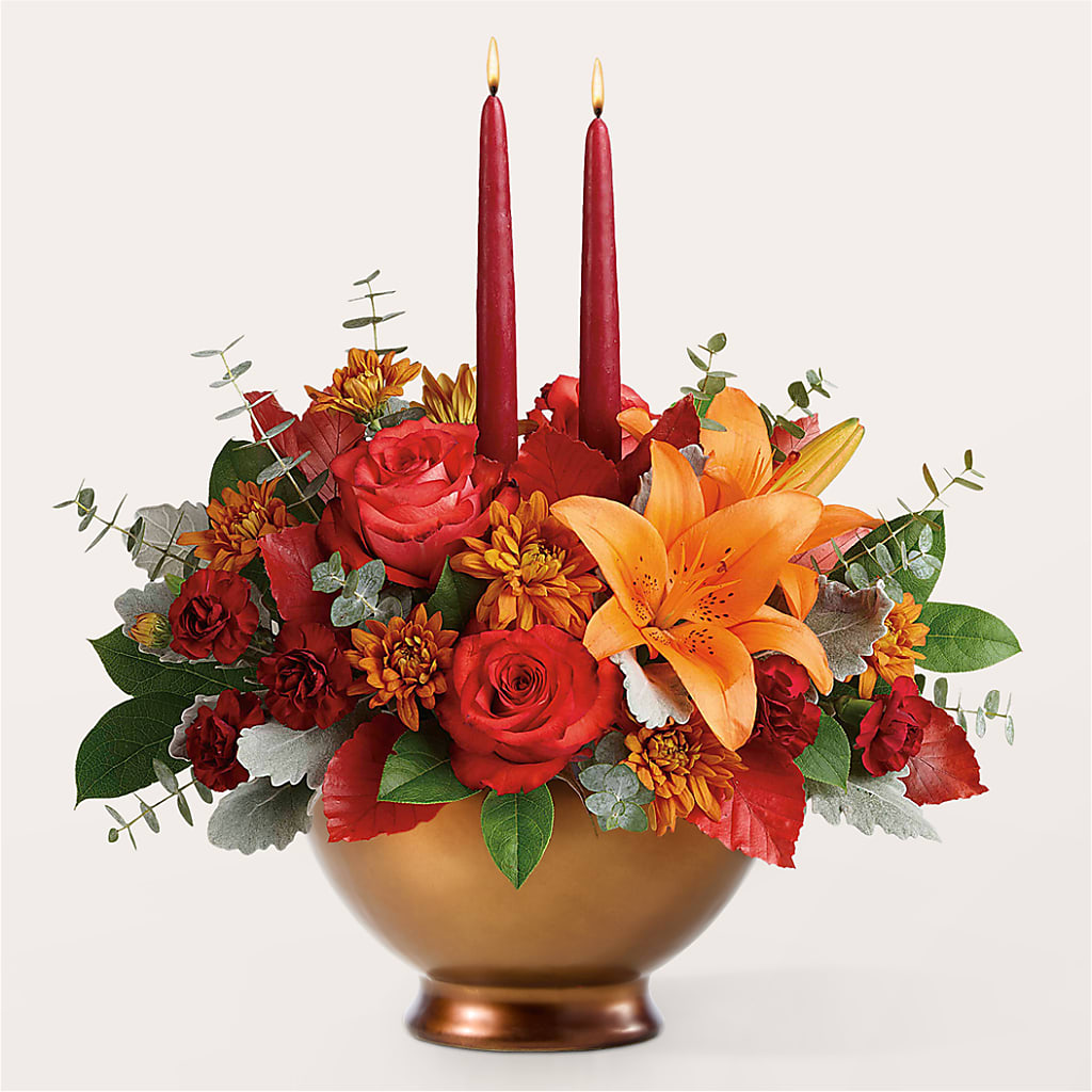 Fruits of Fall Centerpiece – ANTOSZYK'S GARDEN CENTER & FLORIST SHOP, Butler PA