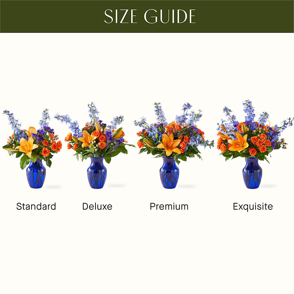 Radiant Citrus Bouquet – ANTOSZYK'S GARDEN CENTER & FLORIST SHOP, Butler PA