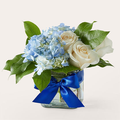 Sky Blue Delight Bouquet – ANTOSZYK'S GARDEN CENTER & FLORIST SHOP, Butler PA