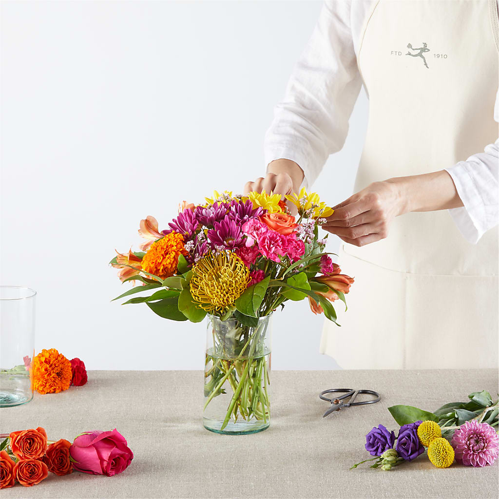 Feast of Color – A Florist Original – ANTOSZYK'S GARDEN CENTER & FLORIST SHOP, Butler PA