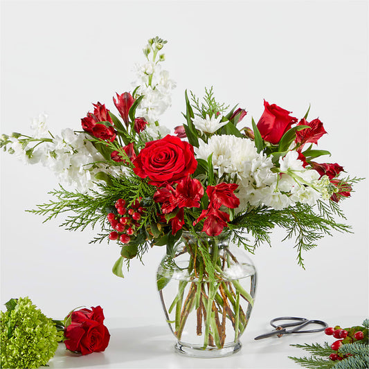 Merry Moment Bouquet – A Florist Original – ANTOSZYK'S GARDEN CENTER & FLORIST SHOP, Butler PA