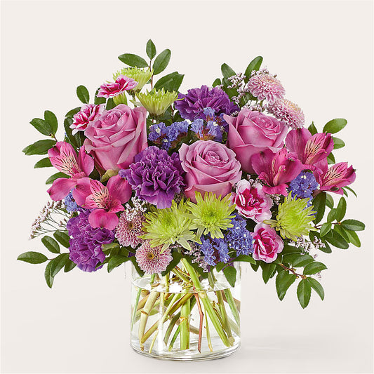 Glass Half Full Bouquet – ANTOSZYK'S GARDEN CENTER & FLORIST SHOP, Butler PA
