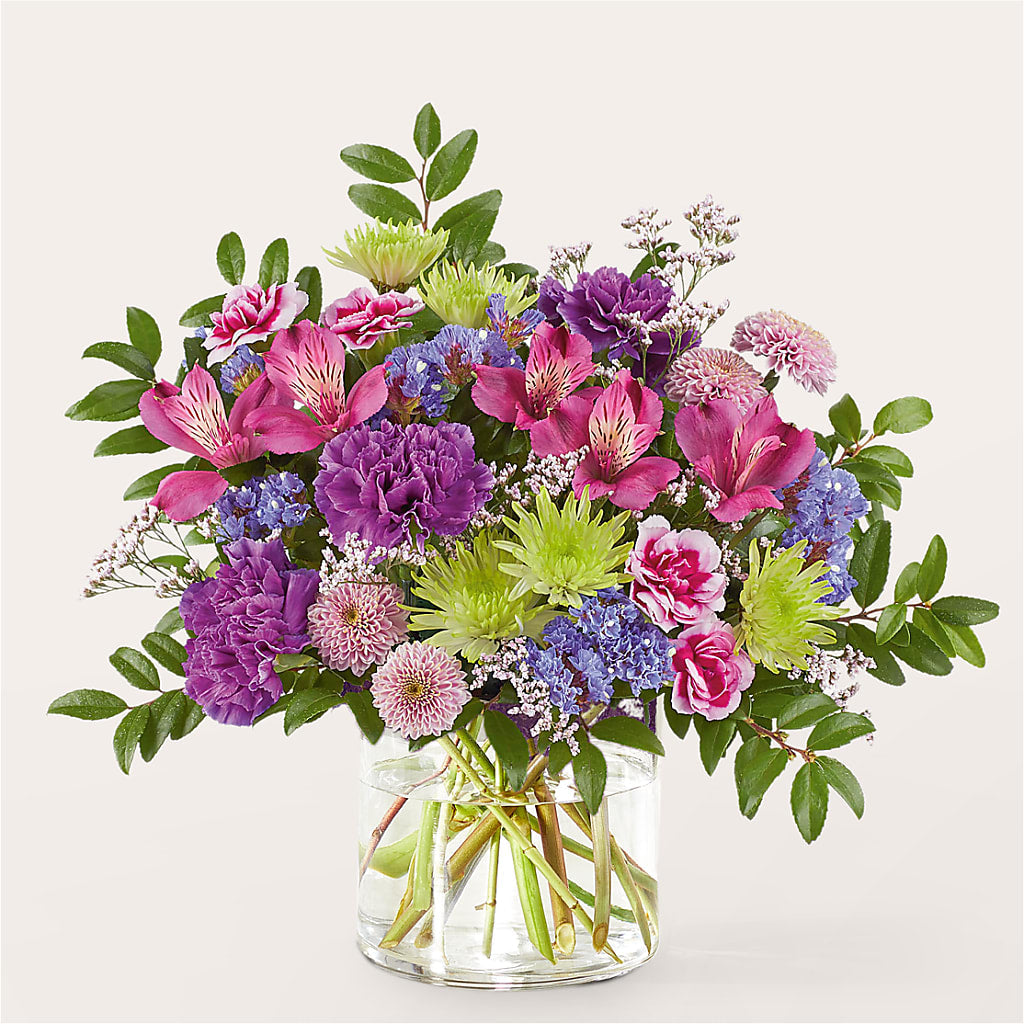 Glass Half Full Bouquet – ANTOSZYK'S GARDEN CENTER & FLORIST SHOP, Butler PA
