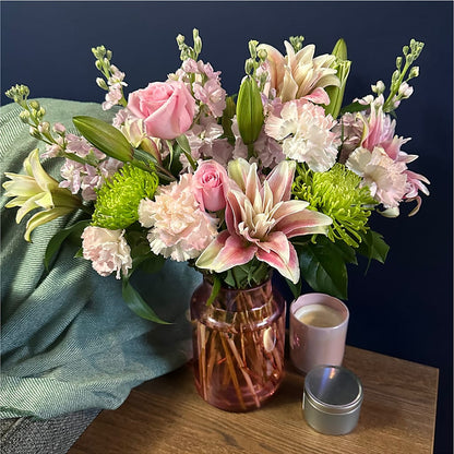 Pretty in Pink Bouquet – ANTOSZYK'S GARDEN CENTER & FLORIST SHOP, Butler PA