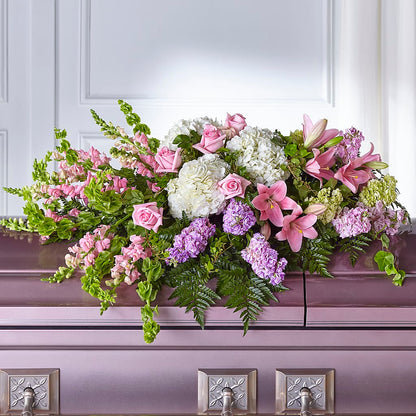 Life's Gratitude Casket Spray – ANTOSZYK'S GARDEN CENTER & FLORIST SHOP, Butler PA