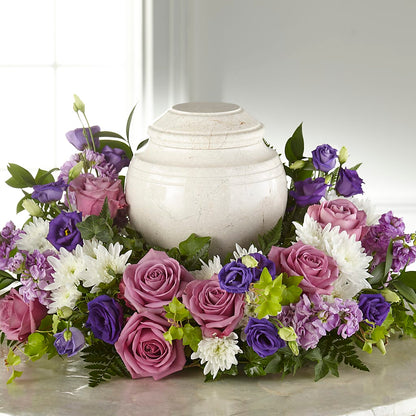 Blooming Sympathy Cremation Adornment – ANTOSZYK'S GARDEN CENTER & FLORIST SHOP, Butler PA