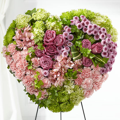 Heartwarming Standing Heart – ANTOSZYK'S GARDEN CENTER & FLORIST SHOP, Butler PA