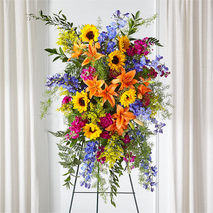 Sunlit Memories Standing Spray (Standard) – ANTOSZYK'S GARDEN CENTER & FLORIST SHOP, Butler PA