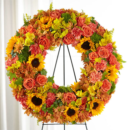 Autumnal Memories Wreath (Standard) – ANTOSZYK'S GARDEN CENTER & FLORIST SHOP, Butler PA