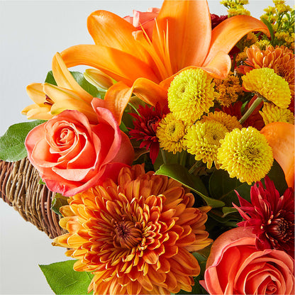 Bouquet of Blessings Cornucopia – ANTOSZYK'S GARDEN CENTER & FLORIST SHOP, Butler PA