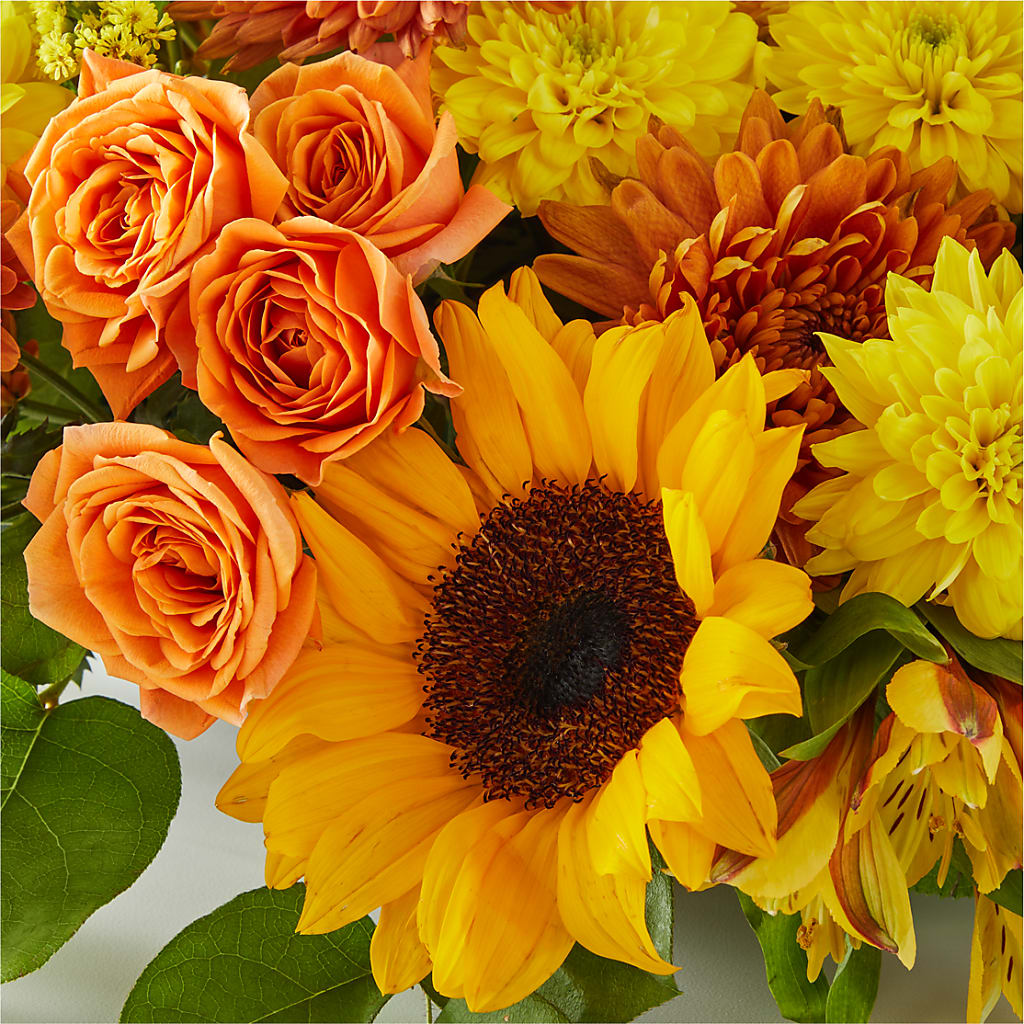 Autumn Harmony Centerpiece – ANTOSZYK'S GARDEN CENTER & FLORIST SHOP, Butler PA