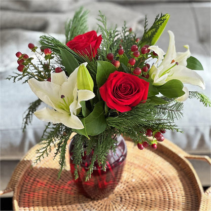 Evergreen Delight Bouquet – ANTOSZYK'S GARDEN CENTER & FLORIST SHOP, Butler PA