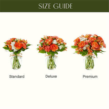 Apricot Glow Bouquet – ANTOSZYK'S GARDEN CENTER & FLORIST SHOP, Butler PA