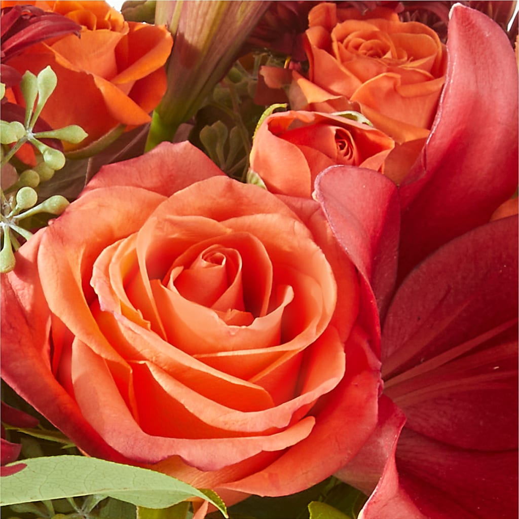 Crimson Leaves Bouquet – ANTOSZYK'S GARDEN CENTER & FLORIST SHOP, Butler PA