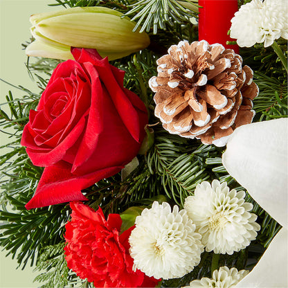 Seasonal Festivities Centerpiece – ANTOSZYK'S GARDEN CENTER & FLORIST SHOP, Butler PA