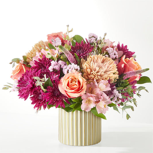Berry Cobbler Bouquet with Ivory Vase – ANTOSZYK'S GARDEN CENTER & FLORIST SHOP, Butler PA
