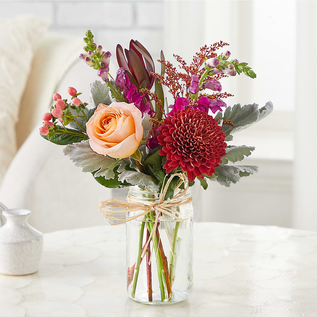 Moody Hues Bouquet – ANTOSZYK'S GARDEN CENTER & FLORIST SHOP, Butler PA