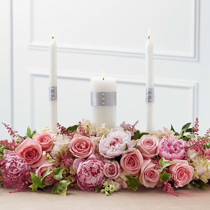 Worldwide Romance Unity Candle Arrangement – ANTOSZYK'S GARDEN CENTER & FLORIST SHOP, Butler PA