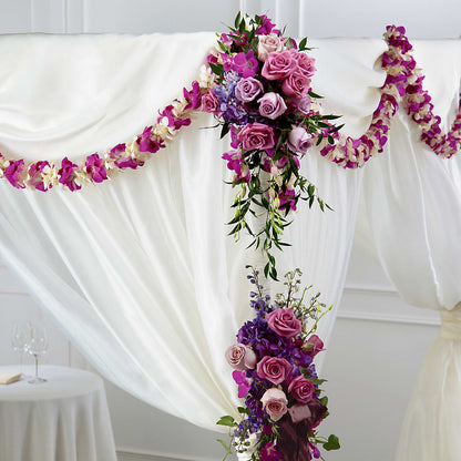 Color & Light Chuppah Decor – ANTOSZYK'S GARDEN CENTER & FLORIST SHOP, Butler PA